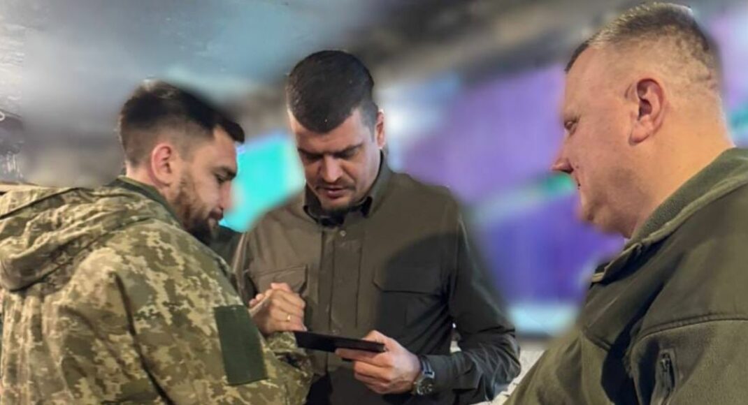 Лисогор відзначив бійців луганської 111-ї бригади ТрО
