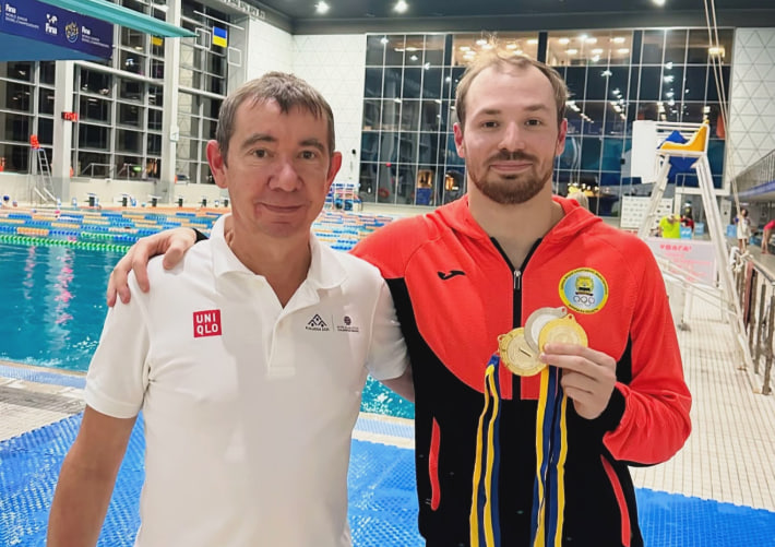 Мариуполец завоевал 3 медали на командном чемпионате Украины по прыжкам в воду