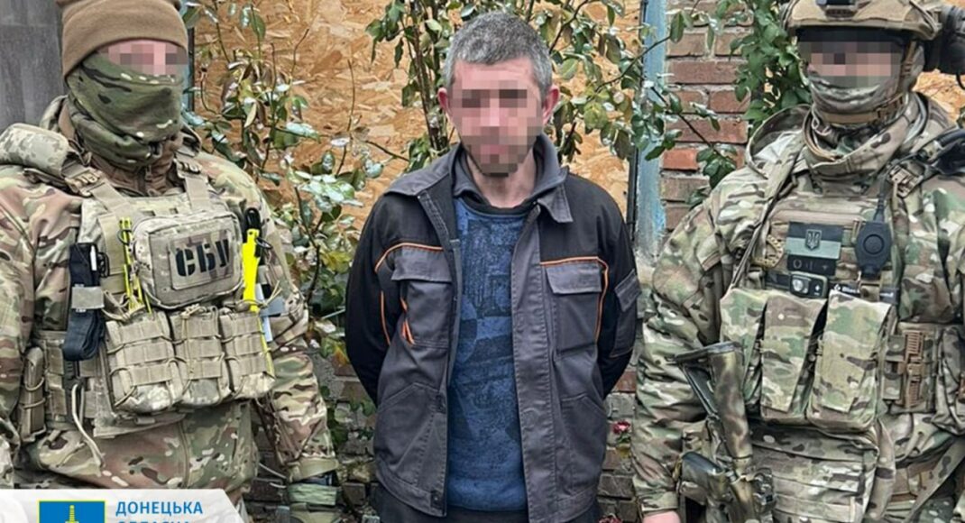 Сообщено о подозрении жителю Славянска, который, вероятно, сообщал врагу о расположении ВСУ на Краматорском направлении