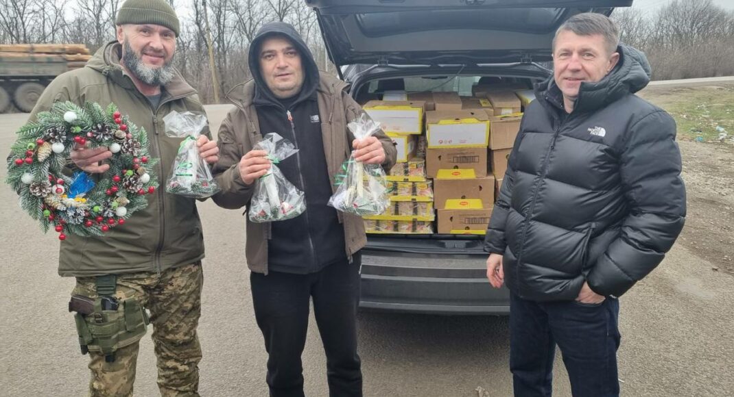 Селидівська МВА передала військовим на Донецькому напрямку продукти