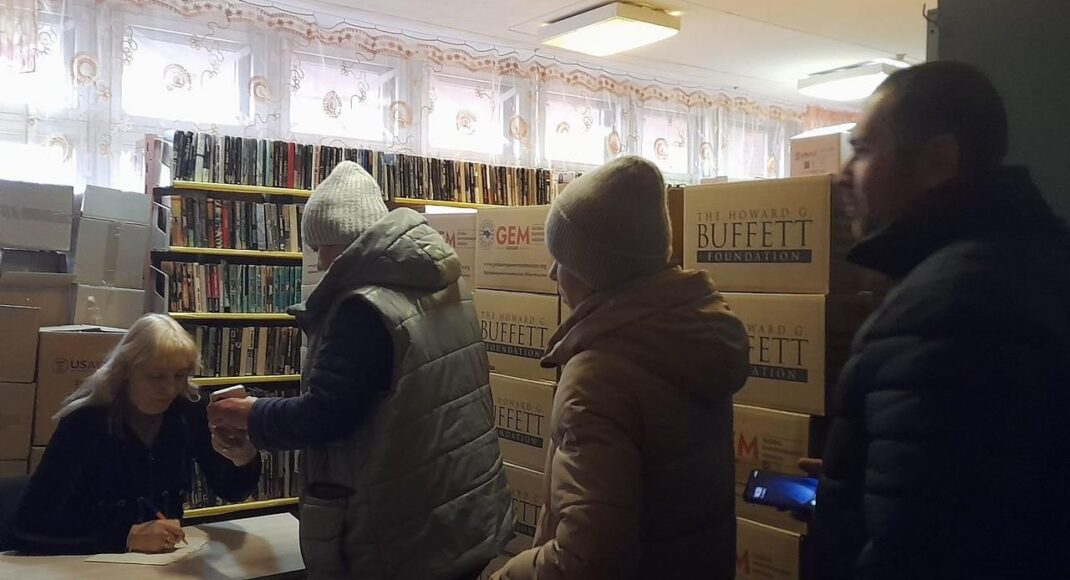 Жители Дружковской громады на Донетчине получили гуманитарную помощь