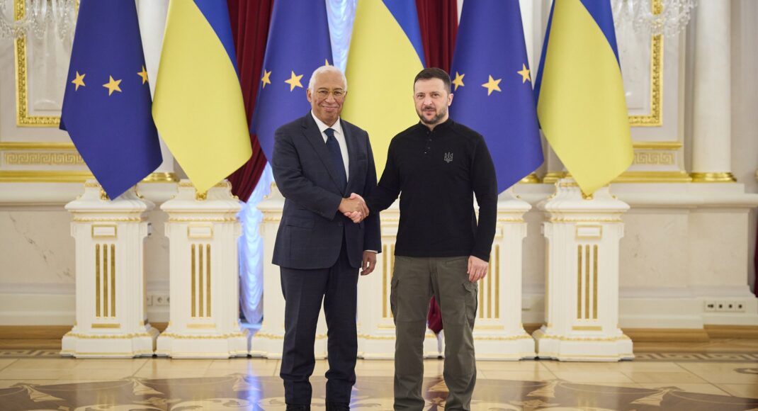 Зеленський зустрівся з новим президентом Євроради Кошту (відео)
