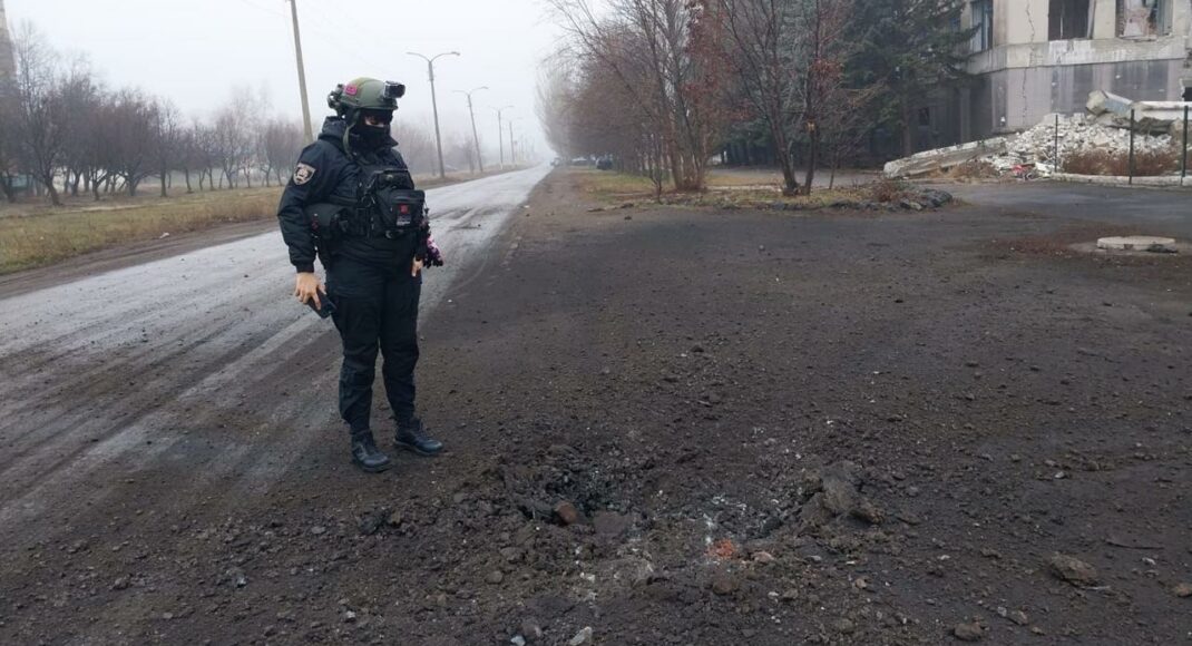 Утром российские войска обстреляли Константиновку