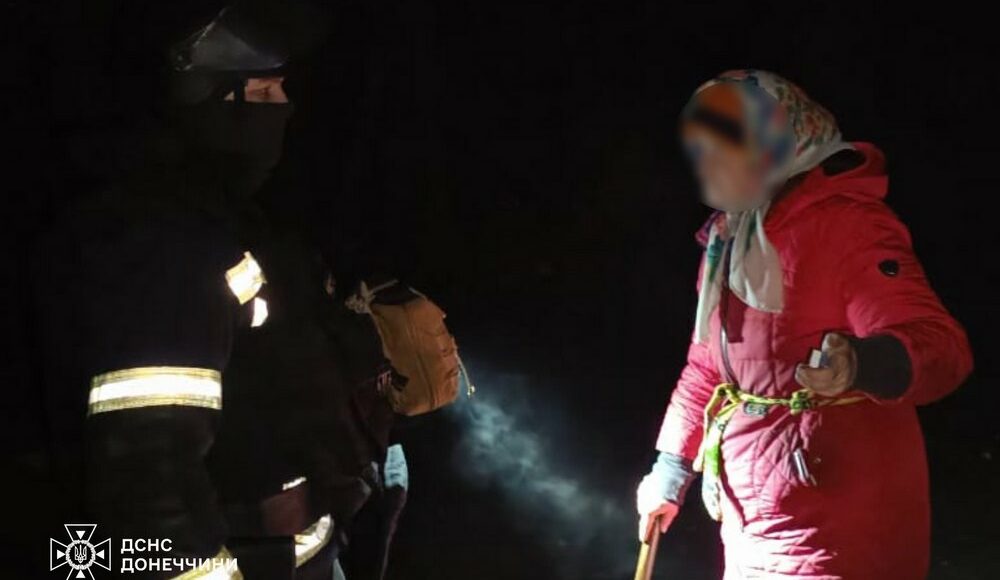 В Краматорском районе в результате пожара пострадала женщина