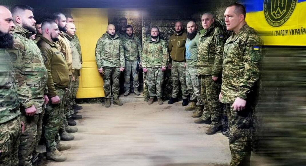Командующий Национальной гвардии Украины посетил боевые подразделения на Покровском и Кураховском направлениях (фото)