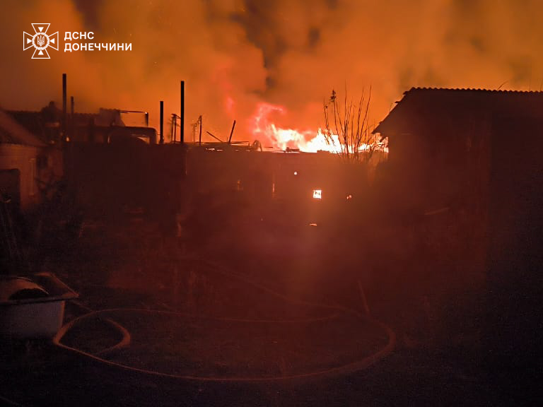 В Константиновке чрезвычайники ликвидировали 2 пожара (фото)