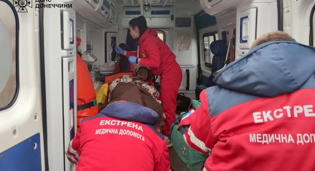 У Краматорському районі на пожежі постраждала жінка