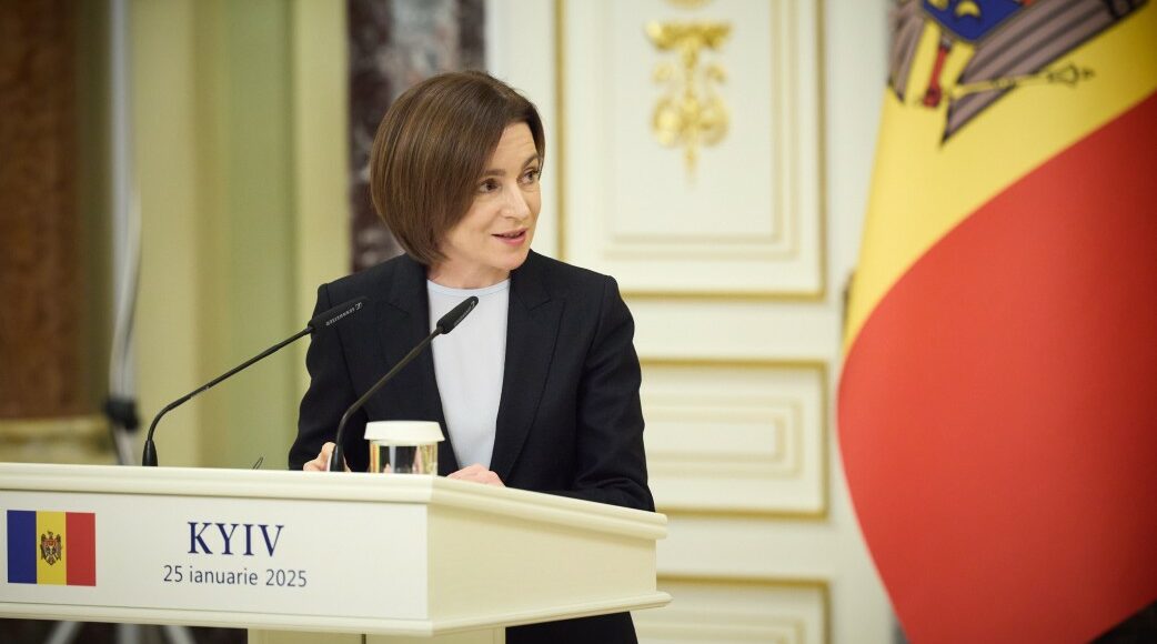 Мы всегда будем благодарны украинскому народу, — Президент Молодовы Санду