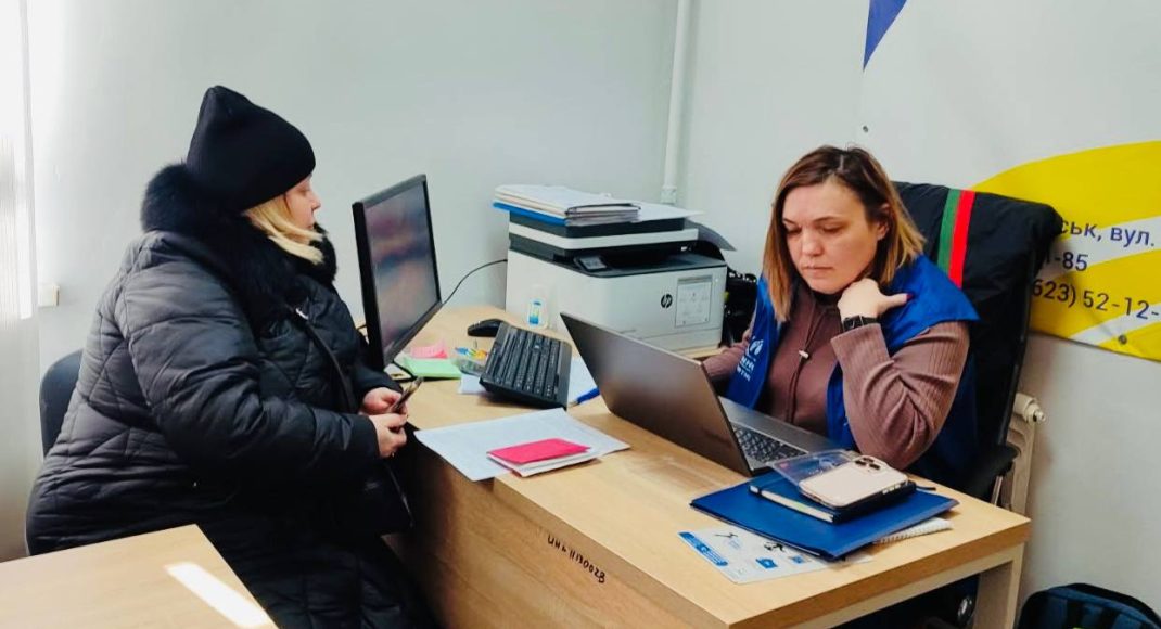 У хабі "Ми — Донеччина" відбувся прийом громадян юристом БФ "Право на захист"