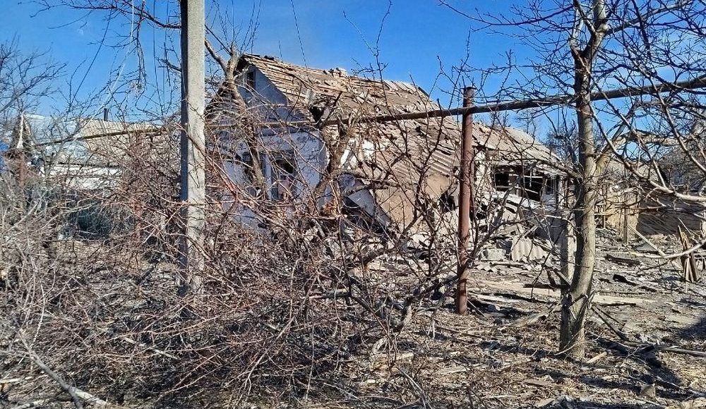 Вражескими снарядами в Лимане были повреждены газовые сети