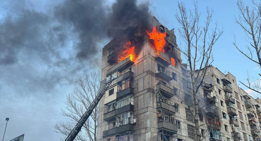 Від російських обстрілів постраждали Покровський, Краматорський і Бахмутський райони Донеччини