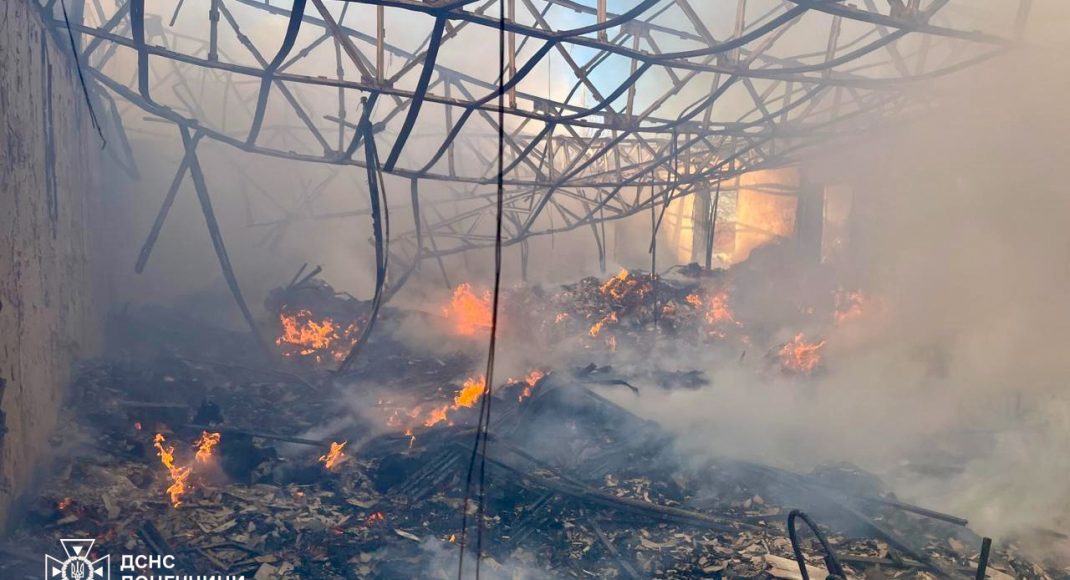 В Константиновке вражеским обстрелом разрушен дом