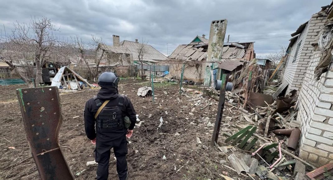 На Донеччині росіяни пошкодили понад пів сотні будинків обстрілами