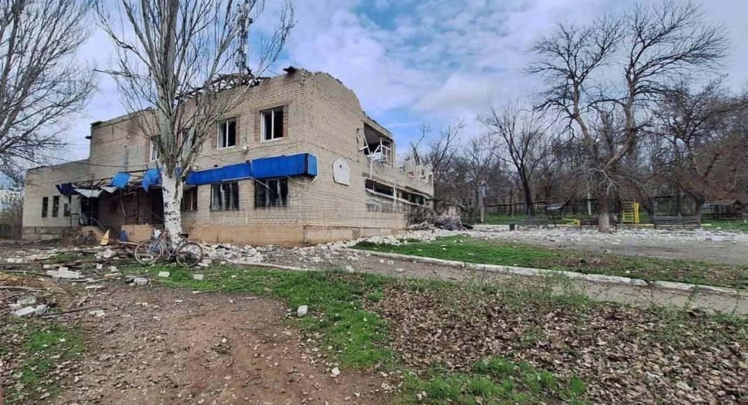 Армія рф знищила поштове відділення в Костянтинівці на Донеччині