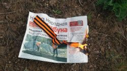"Жовта Стрічка" продовжує чинити спротив на окупованих Донеччині та Луганщині (фото)