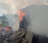 У Костянтинівці вогонь охопив дві господарчі споруди