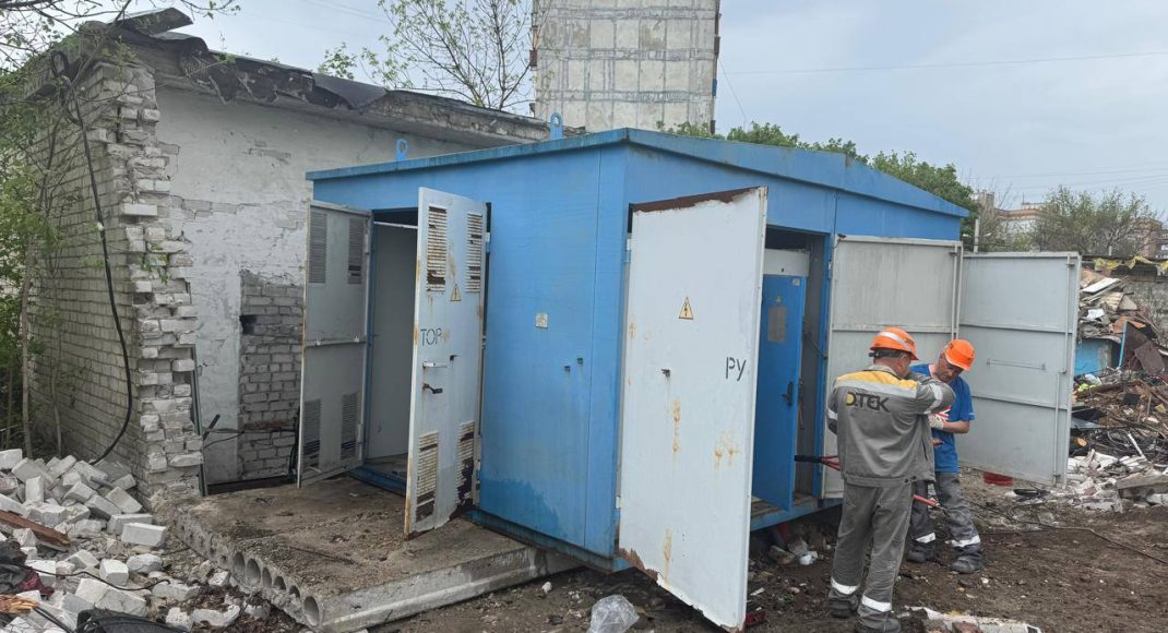 У Краматорську відновили електропостачання після російського обстрілу в ніч на 27 травня