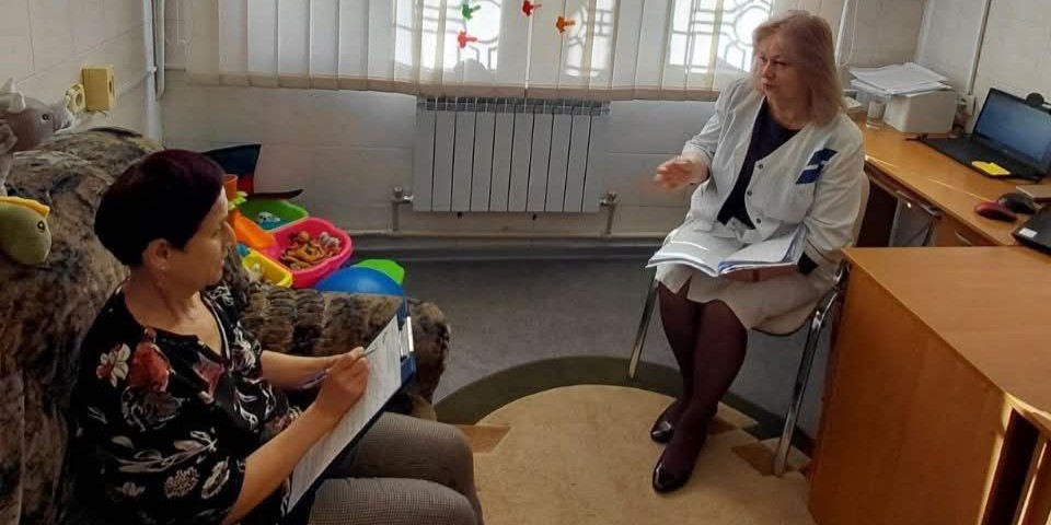 В релоцированной на Одесщину селидовской больнице работают психологи