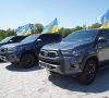 Луганщина передала тероборонівцям на східний фронт 3 пікапи, ще один — "у дорозі" (фото)