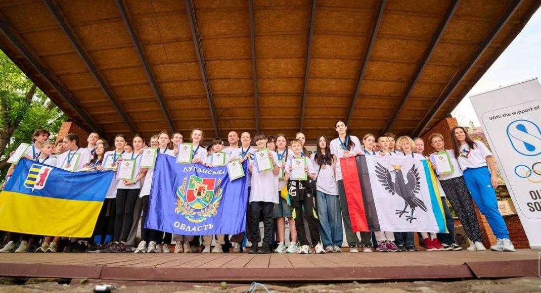 Команда Лисичанського ліцею №4 представила Луганщину на заході від НОК у Трускавці (фото)