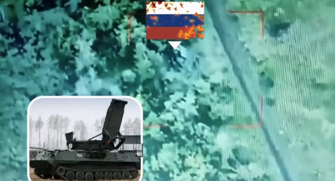 На Донетчине украинские бойцы уничтожили российский военный комплекс "Зоопарк-1"(видео)