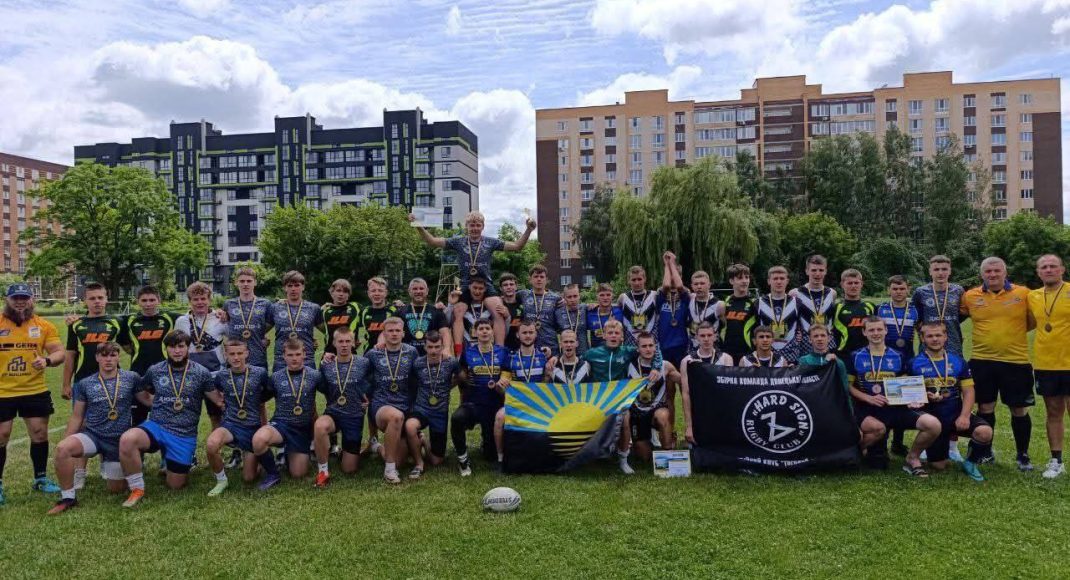 Сборная Донетчины стала серебряным призером юниорского чемпионата Украины по тач-регбилиг